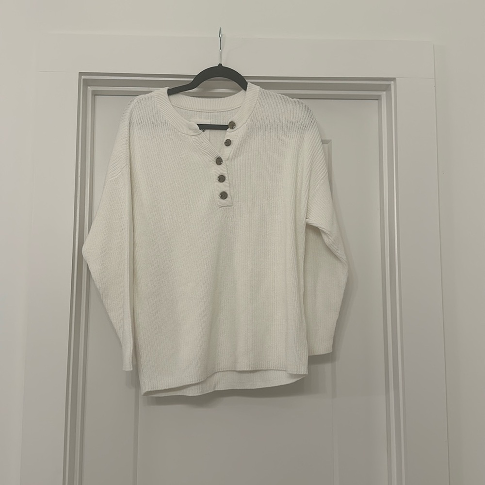Aerie button down sweater